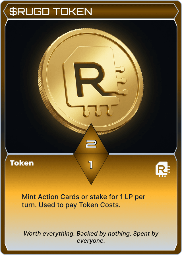 Rug'd card